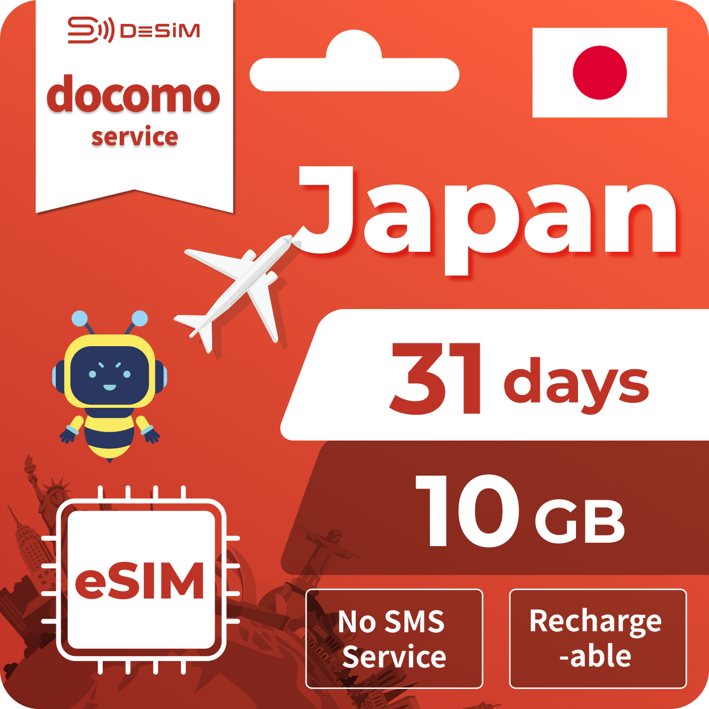 Japan eSIM|31Days Local