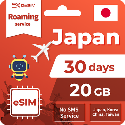 Japan eSIM｜30Days Roaming