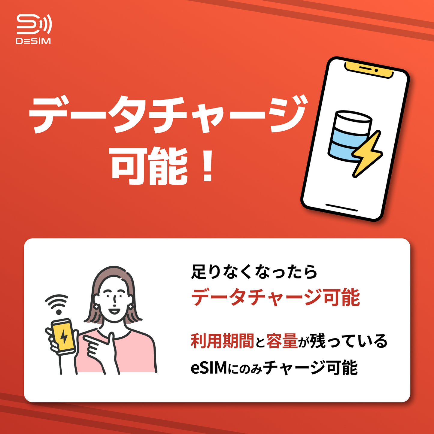 日本eSIM｜ドコモ・365日間 eSIM